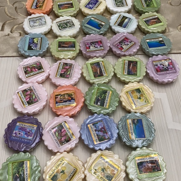 32 Yankee candle wax melt tarts new retired scents